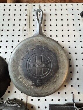 Griswold Large Block Logo 6 platted Skillet